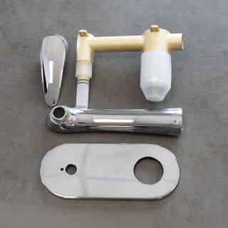 Встраиваемый смеситель для раковины Lemark Linara LM0426C хром